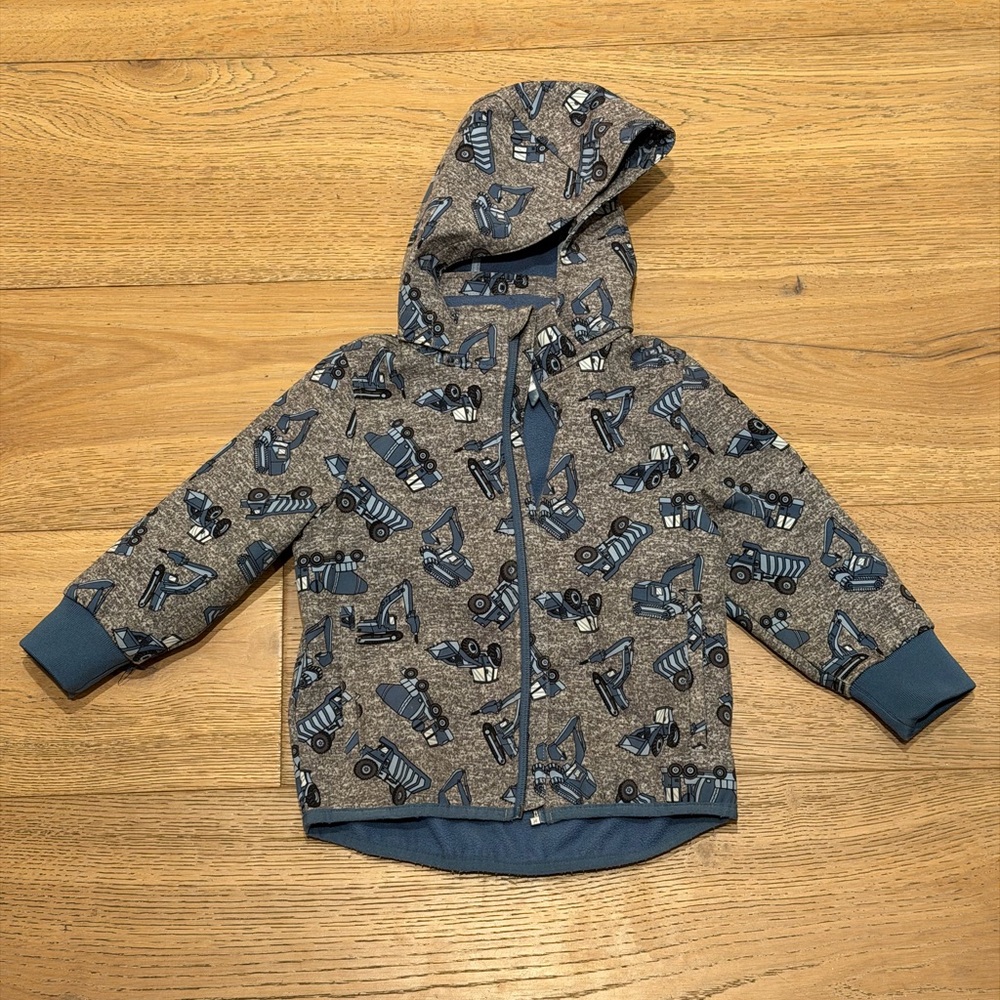 HM water resistant soft shell jacket  Construction Print